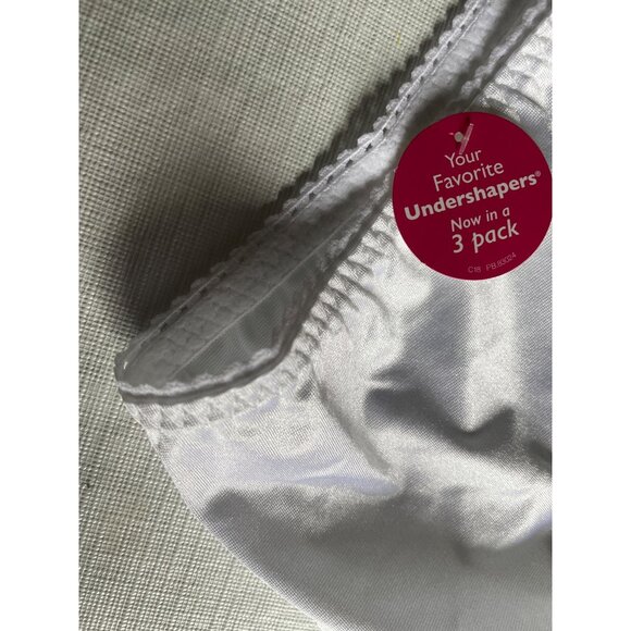 Vanity Fair Womens White Satin Brief Panties Size 7 - Picture 7 of 8